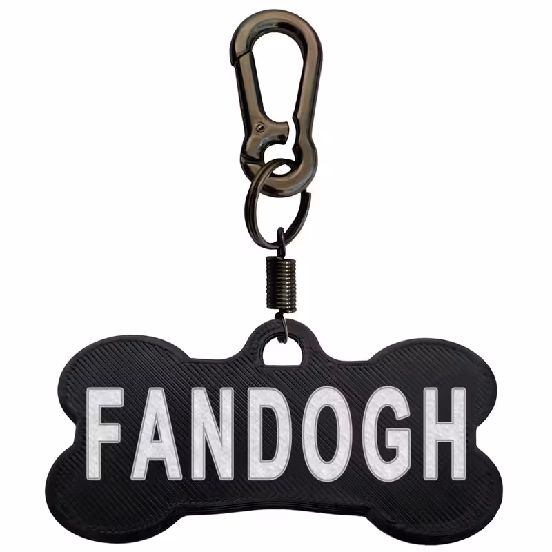 پلاک شناسایی سگ مدل FANDOGH | چاوه