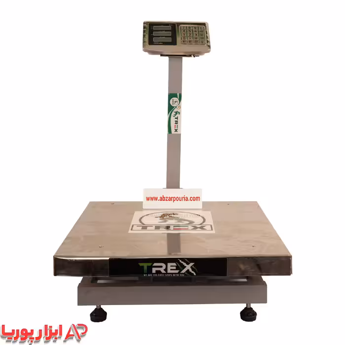 باسکول 700 کیلویی کمری بدنه تیرکس استیل  60*60