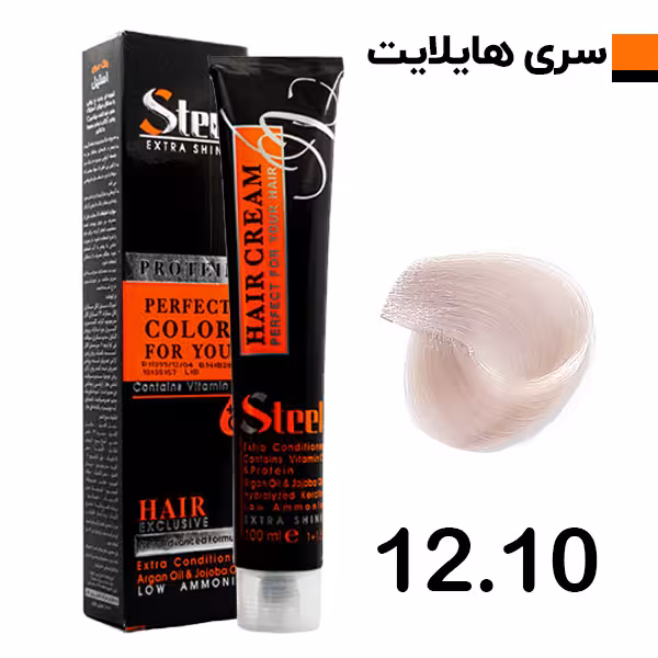 رنگ مو بلوند پیازی استیل شماره 12.10
