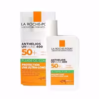 ضد آفتاب لاروش پوزای La Roche Posay مدل fluide oil control حجم 50 میل مناسب پوست چرب