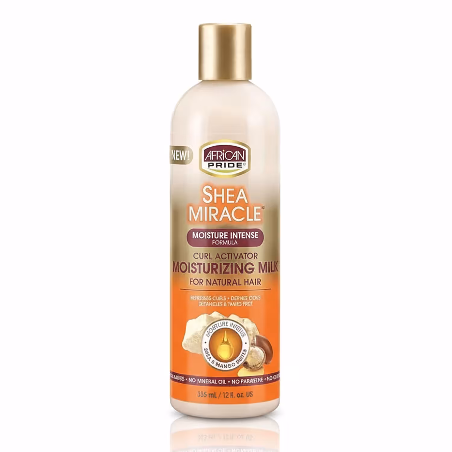 کرم مو گره بازکن اکتیویتور موی فر افریکن پراید 355 میل | AFRICAN PRIDE Shea Miracle Moisturizing Milk