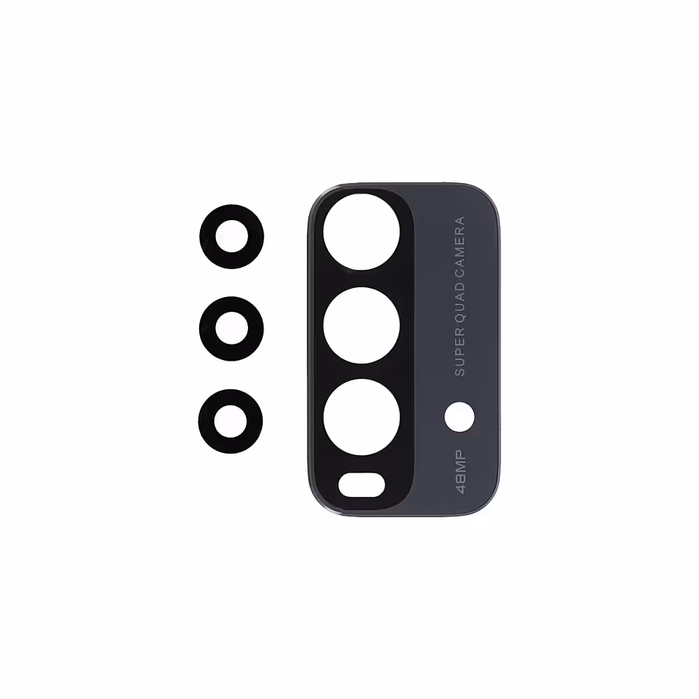 شیشه لنز دوربین گوشی شیائومی Xiaomi Redmi 9T پک کامل