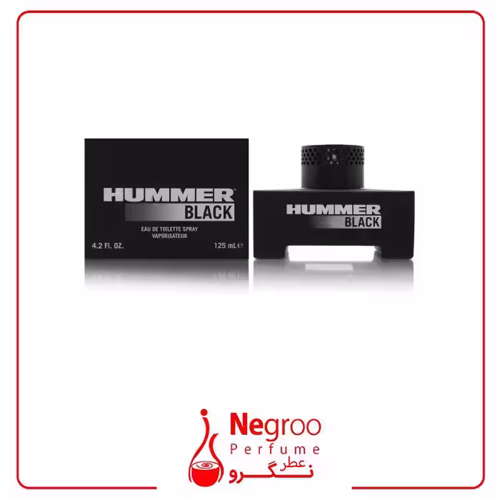 عطر ادکلن هامر بلک 125 میل hummer Black