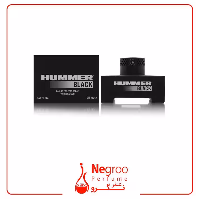 عطر ادکلن هامر بلک 125 میل hummer Black