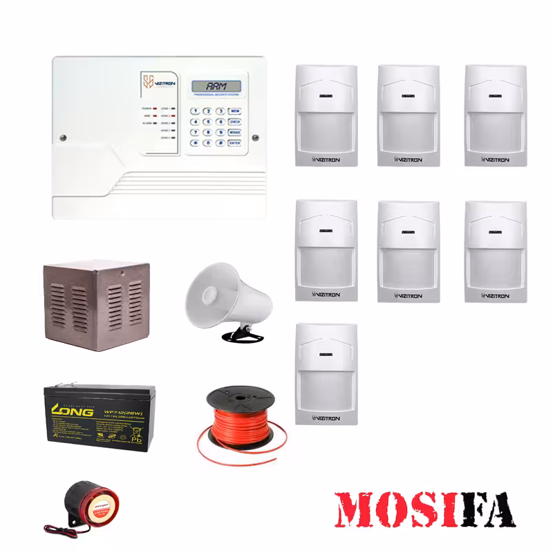 پکیج دزدگیر اماکن ویزیترون مدل VW7