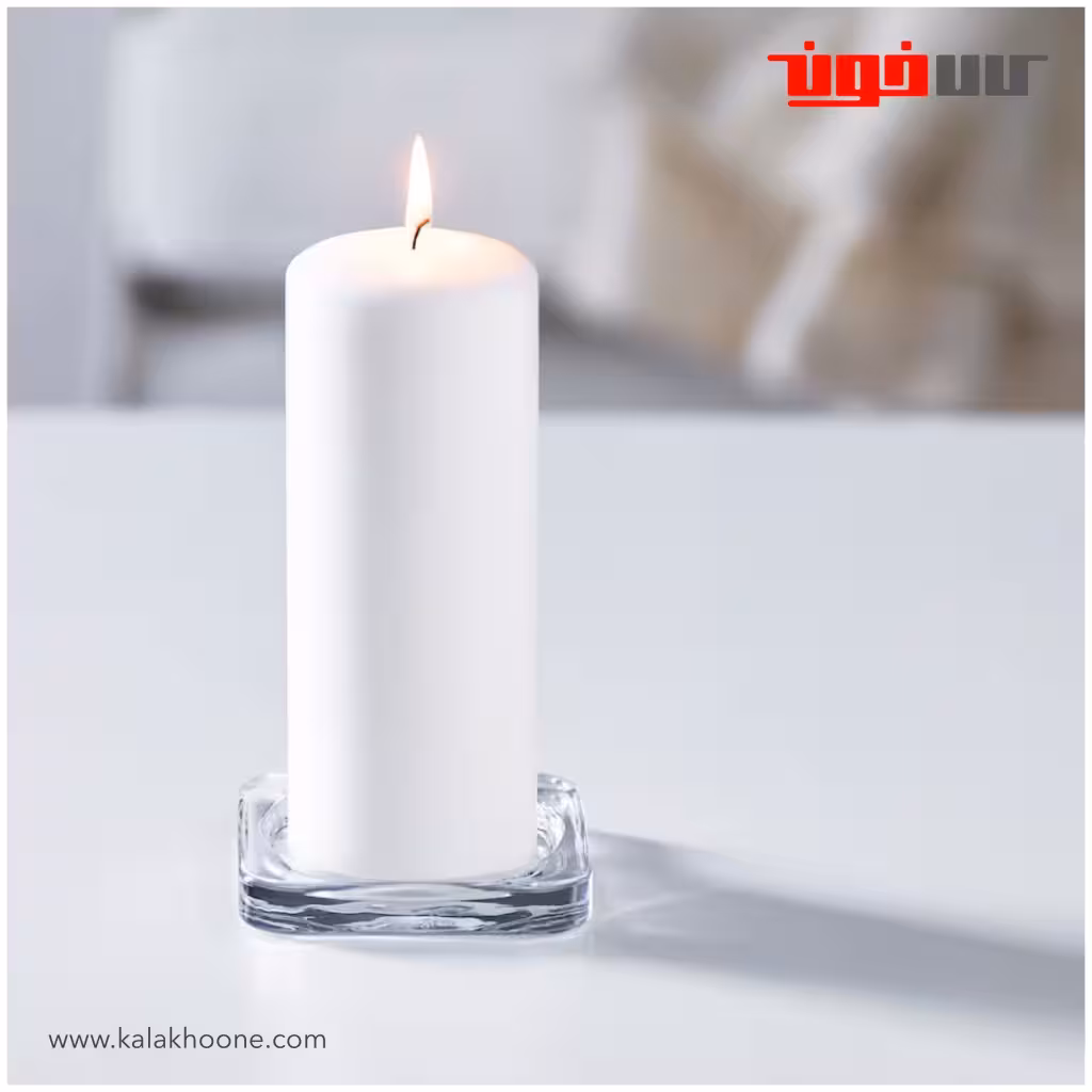 جا شمعی کریستالی ایکیا مدل GLASIG