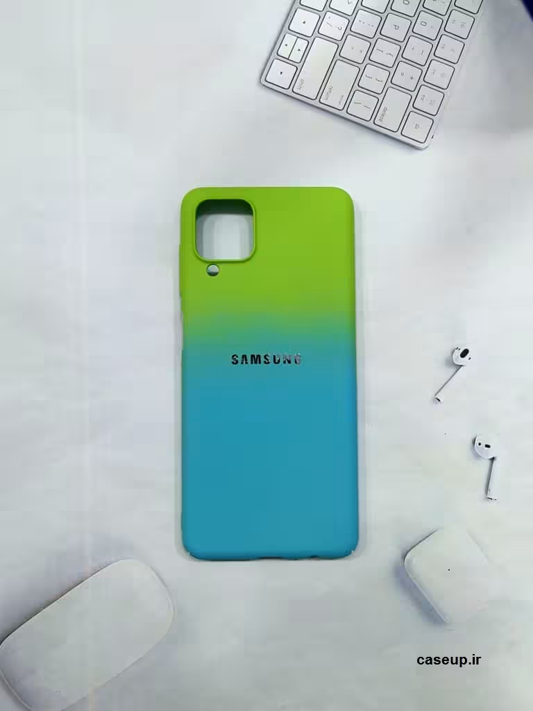 قاب دو رنگ اقیانوسی pc لوگو برجسته سامسونگ A22 4g,M32 4gSamsung A22, M32 4g two-color ocean pc frame with embossed logo