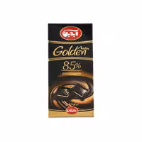 شکلات تابلت تلخ 85% گلدن آیدین 100 گرمی