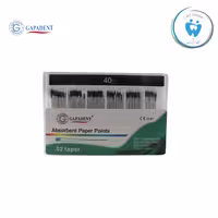 کن کاغذی مدرج گاپادنت GAPA DENT بسته 200 عددی