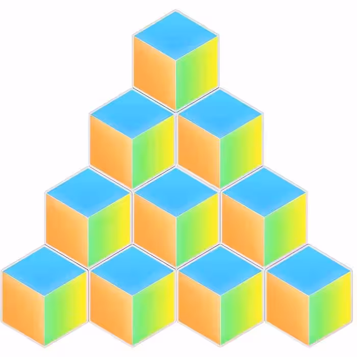 لامپ هوشمند GoVee Glide Hexagon Pro – پک 10 تایی