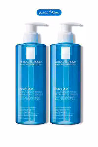 ژل پاک کننده La Roche Posay مخصوص پوست های مستعد آکنه - بسته دو عددی