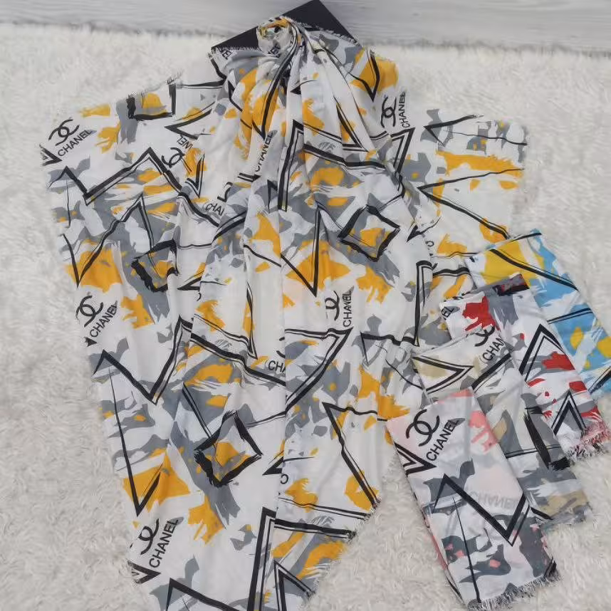 روسری. نخی  مخصوص تابستان  در چرطرح. قواره 140