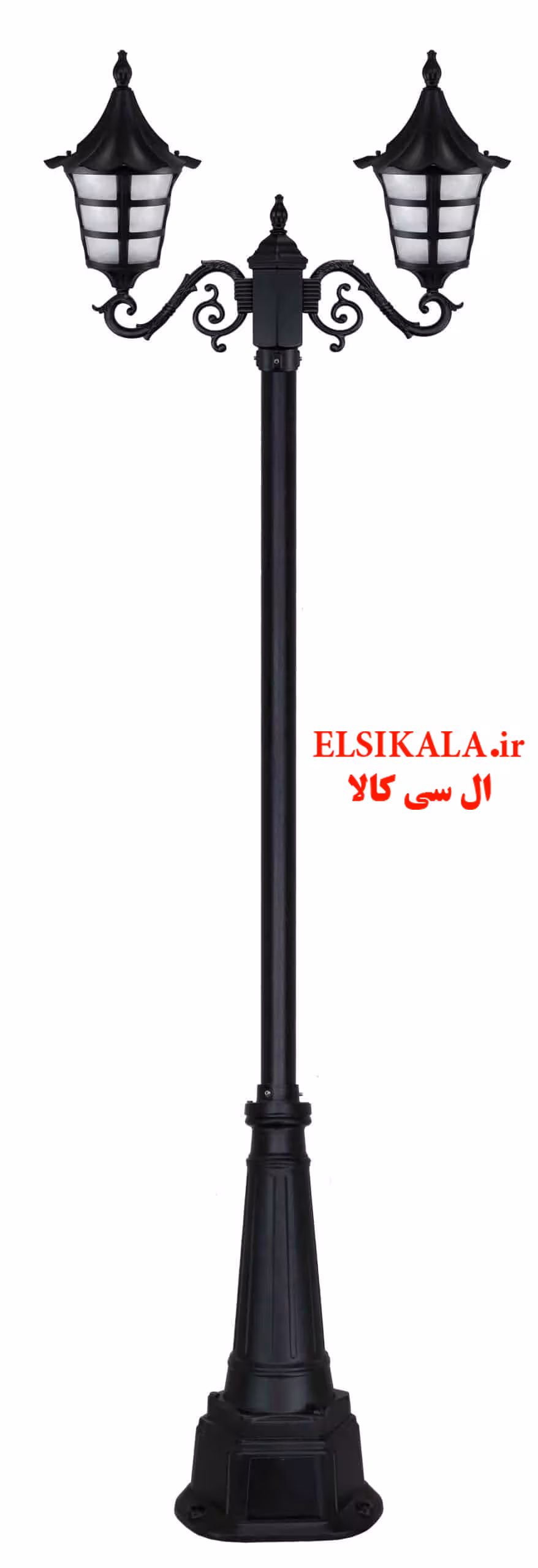 چراغ دوشاخه آیسو آلمینیوم دایکاست