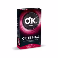 کاندوم اوکی مدل Cifte Haz بسته 10 عددی