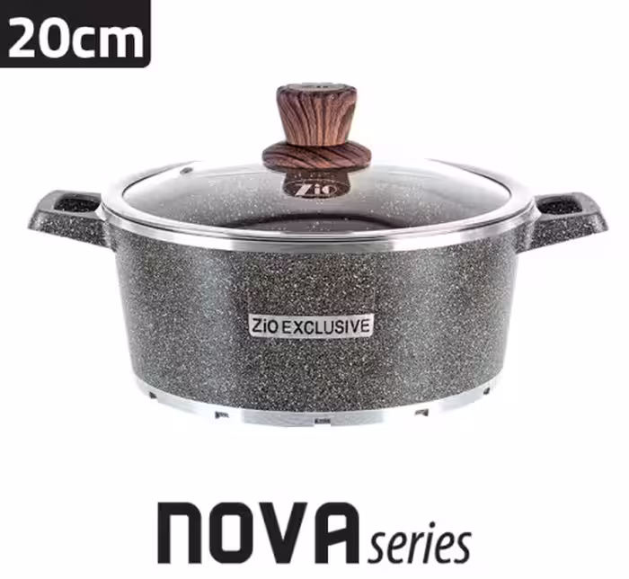 قابلمه گرد گرانیتی مدل 8401 سایز 20 زیو / ZIO NOVA ZCS-8401-20