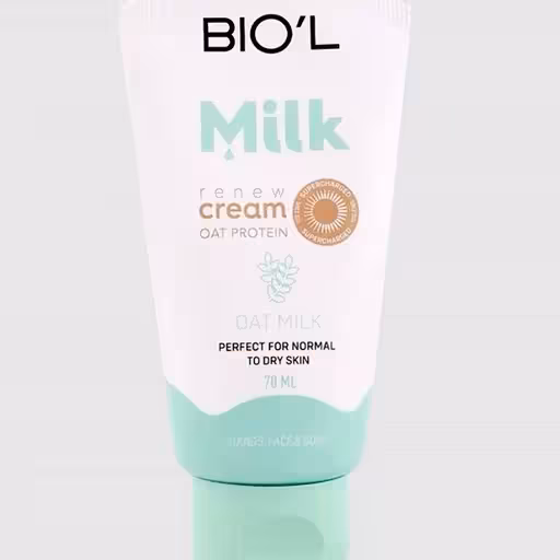 کرم مرطوب کننده دست وصورت حاوی پروتئین شیر و جو دو سر بیول