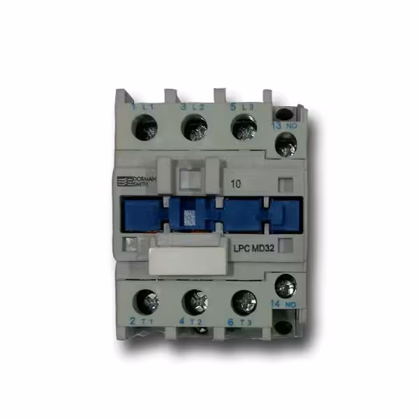 کنتاکتور سه پل 25 آمپر ساخت کمپانی دورمن اسمیت مدل LPC MD25