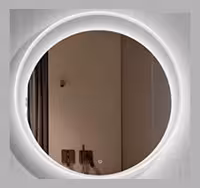 آینه بک لایت سند بلاست مدل D06 سایز قطر 70