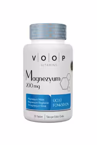 منیزیم مالات سیترات و بیس گلیسینات VOOP - بسته 30 عددی