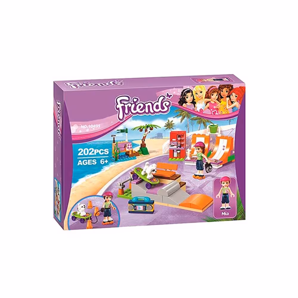 لگو دخترانه فرندز کد: 10491 Heartlake Skate Park