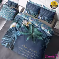 قیمت و خرید روتختی طرح برگ هاوایی دونفره برند ترکاز کد 2025