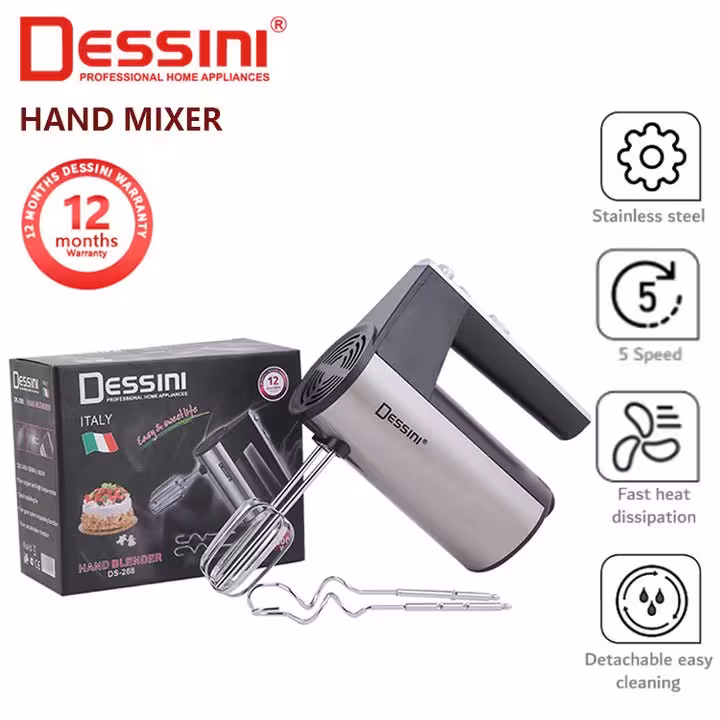 همزن دستی برند دسینی مدل Desini DS-268 طراحی ایتالیا مونتاژ چین 