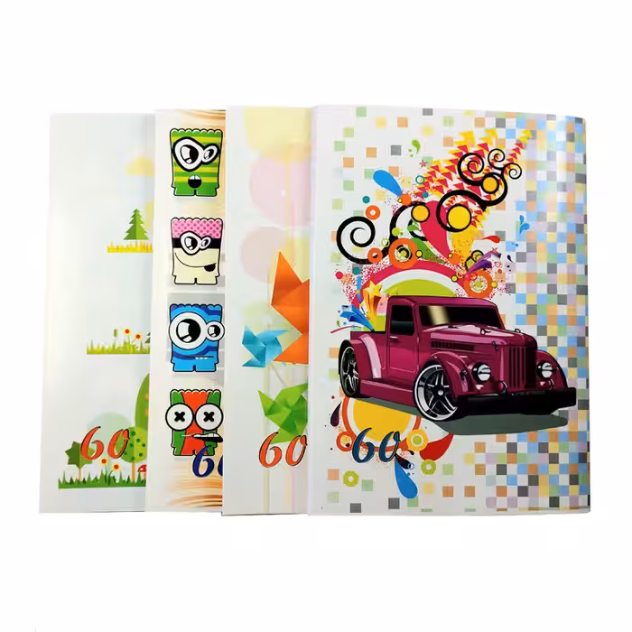 دفتر مشق 60 برگ پارسیان مدل تحریر بسته 4 عددی