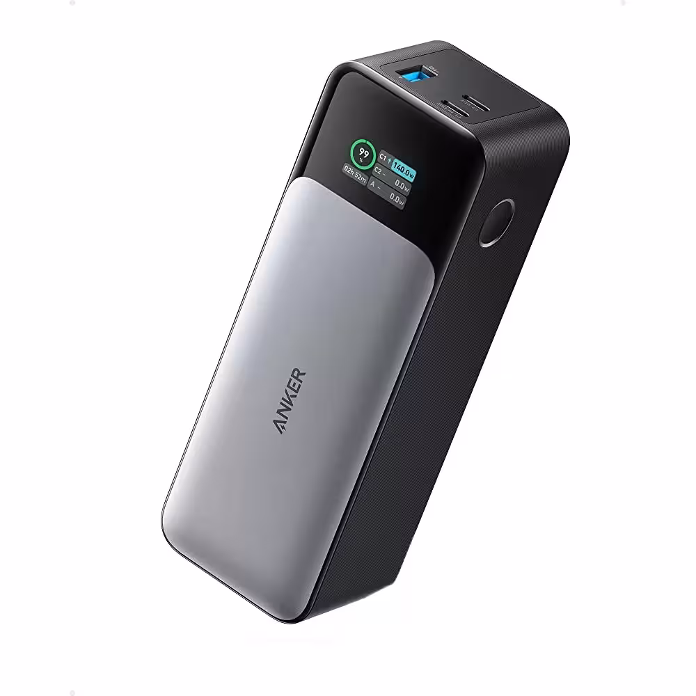 شارژر همراه انکر 140 واتی با ظرفیت 24000 میلی آمپر مدل A1289