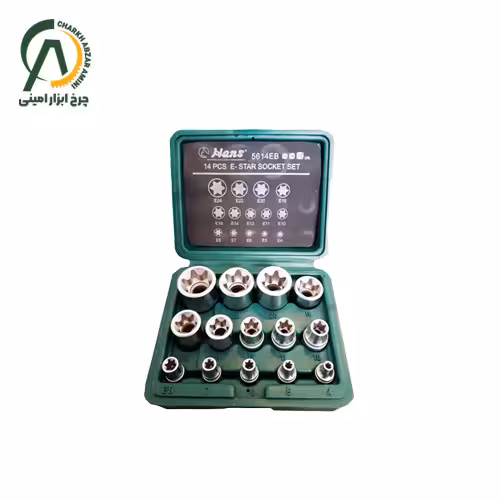 جعبه بکس 14 پارچه سری E هنس مدل 5614E
