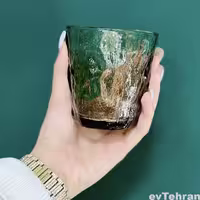 لیوان یخی کوتاه دلی گلس DELI GLASS – ست 6 عددی شامپاینی دودی