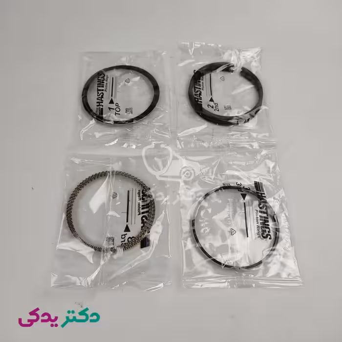 رینگ پیستون پژو 206 تیپ 5 (موتور TU5) شرکتی ایساکو اصل 0800303009