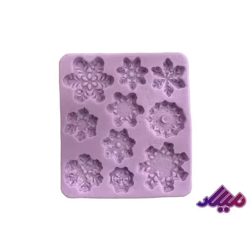 قالب دانه برف پین دار 10تایی 8*8سانت