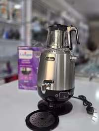 چای ساز سماور برقی 3500 وات 4 لیتری استیل یونیک مدل Unique 8046