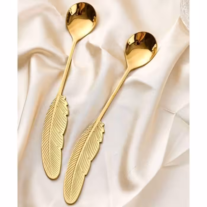 قاشق طلایی پر L13 | amazonchi