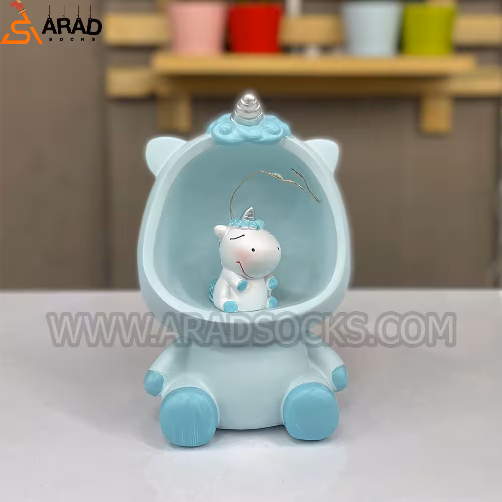 شبخواب طرح یونیکورن آبی بزرگ