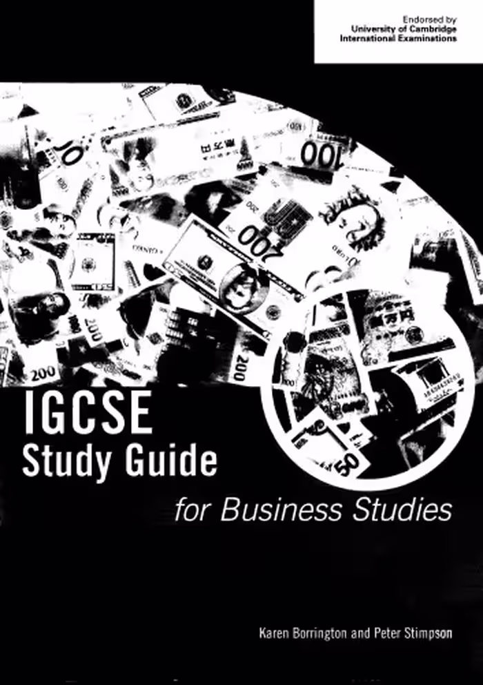 خرید و دانلود نسخه کامل کتاب IGCSE Study Guide for Business Studies (IGCSE Study Guides)