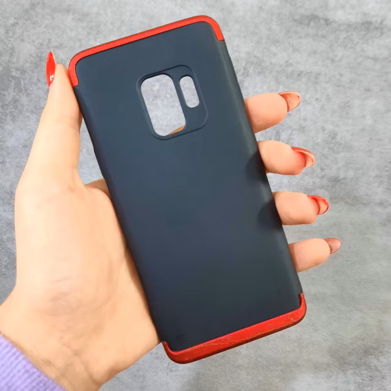 قاب گوشی محافظ 360 درجه سامسونگ Galaxy S9 Plus مدل GKK