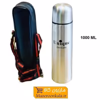 فلاسک یونیک Unique قلمی استیل 1 لیتری کاور دار HFL-001