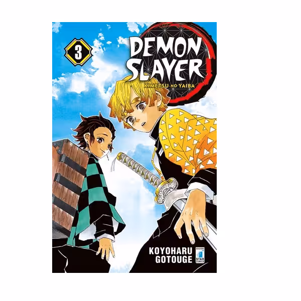 کتاب مانگا DEMON SLAYER VOL 3 شیطان کش جلد 3