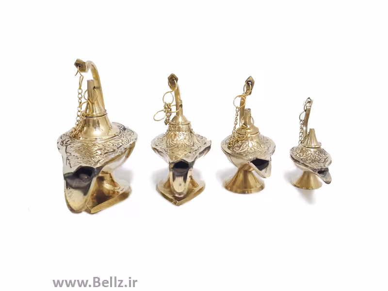 چراغ جادو برنجی ست 4 عددی