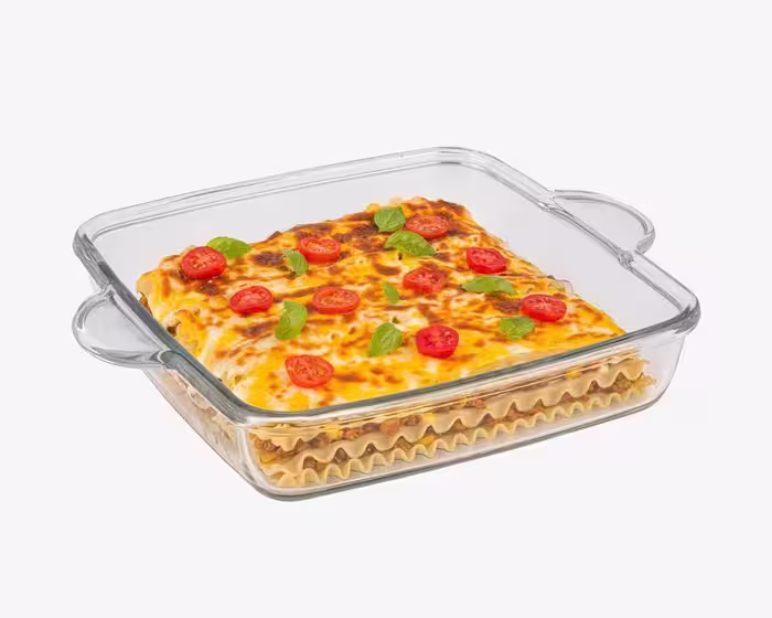 تابه چهارگوش شیشه‌ای 3 لیترلیمون کد 2238