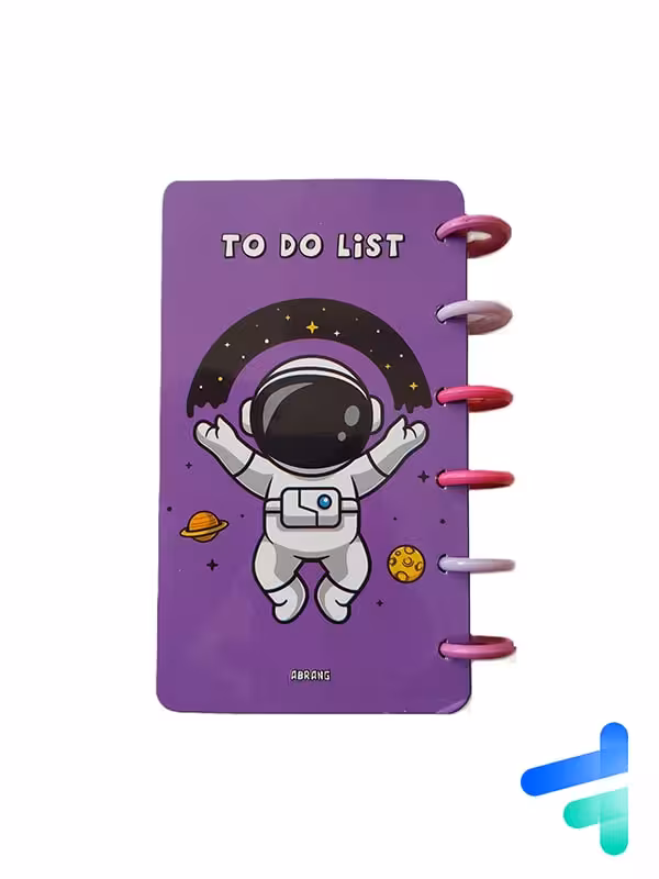 دفتر to do list طرح فضانورد کد 91607