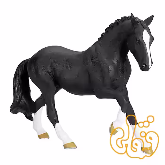 فیگور اسب هانووری مادیان سیاه موجو Hanoverian Mare Black 387241