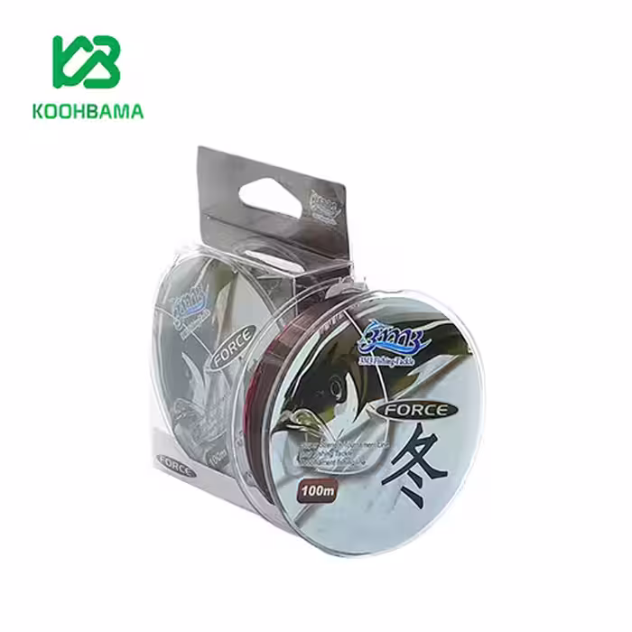 نخ ماهیگیری نایلونی 100 متری تکی force سایز 0.35 mm
