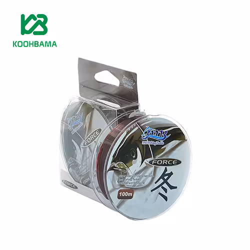 نخ ماهیگیری نایلونی 100 متری تکی force سایز 0.35 mm