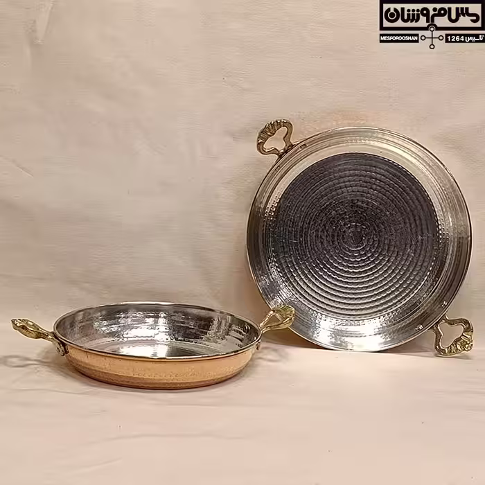 ماهیتابه مسی سایز 3 مدل کاسپین