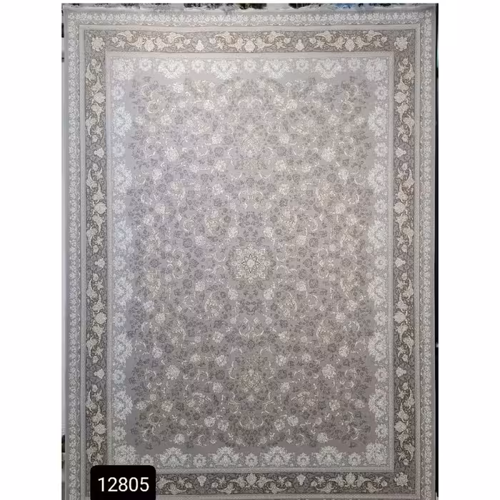 فرش ماشینی کاشان1200شانه تراکم3600سایز12متری کد12805(باارسال رایگان)