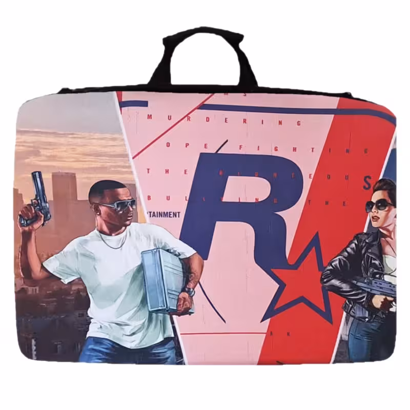 کیف حمل کنسول PS5 فت طرح GTA