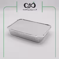 ظرف آلومینیوم 105 ارم با درب سنگین(500 عددی)