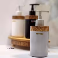 جا مایع گرد طرح چوب هوفیلوس